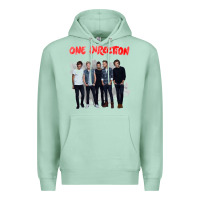 Seafoam one direction watercolor [tw] Premium Hoodie - linhVisuals