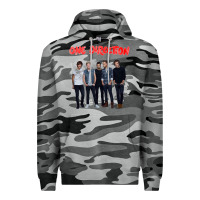 Slate Camo one direction watercolor [tw] Premium Hoodie - linhVisuals
