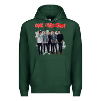 Sports Green one direction watercolor [tw] Premium Hoodie - linhVisuals