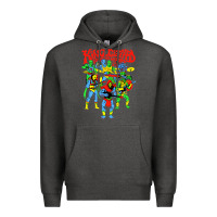 Charcoal Heather king gizzard and the lizard wizard Premium Hoodie - linhVisuals
