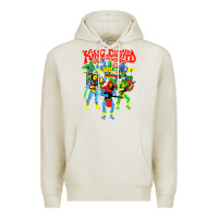 Oatmeal Heather king gizzard and the lizard wizard Premium Hoodie - linhVisuals