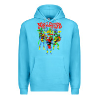 Ocean Blue king gizzard and the lizard wizard Premium Hoodie - linhVisuals