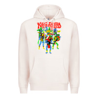 Pale Pink king gizzard and the lizard wizard Premium Hoodie - linhVisuals