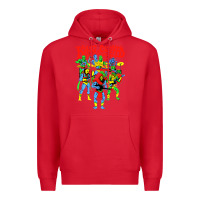 Red king gizzard and the lizard wizard Premium Hoodie - linhVisuals