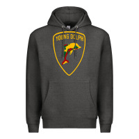 Charcoal Heather young dolph Premium Hoodie - linhVisuals