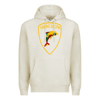 Oatmeal Heather young dolph Premium Hoodie - linhVisuals