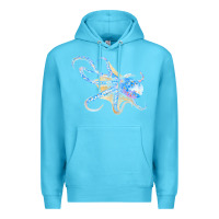 Ocean Blue octopus t  shirtoctopus t  shirt Premium Hoodie - linhVisuals