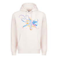 Pale Pink octopus t  shirtoctopus t  shirt Premium Hoodie - linhVisuals