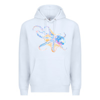White octopus t  shirtoctopus t  shirt Premium Hoodie - linhVisuals