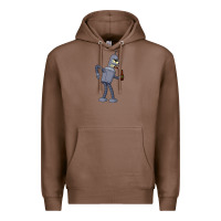 Chestnut futurama bender Premium Hoodie - linhVisuals