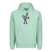Seafoam futurama bender Premium Hoodie - linhVisuals