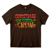 Chocolate Brown christmas baking crew with gifts Heavy Core Tee - FaDigitalArtStudio