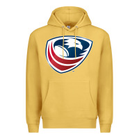 Antique Gold usa rugby Premium Hoodie - linhVisuals