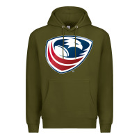 Army Green usa rugby Premium Hoodie - linhVisuals
