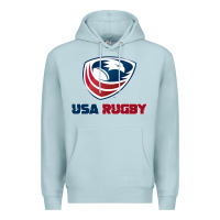 Blue Mist usa rugby Premium Hoodie - linhVisuals