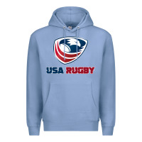 Colony Blue usa rugby Premium Hoodie - linhVisuals