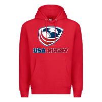Red usa rugby Premium Hoodie - linhVisuals