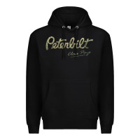 Black peterbilt class pays   trucker quote Premium Hoodie - linhVisuals