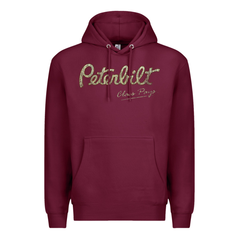 Peterbilt Class Pays   Trucker Quote Premium Hoodie by linhVisuals | Teevron