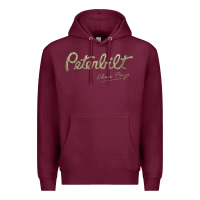 Burgundy peterbilt class pays   trucker quote Premium Hoodie - linhVisuals