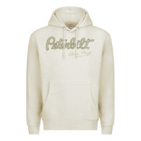 Oatmeal Heather peterbilt class pays   trucker quote Premium Hoodie - linhVisuals