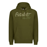 Army Green peterbilt class pays   trucker quote Premium Hoodie - linhVisuals