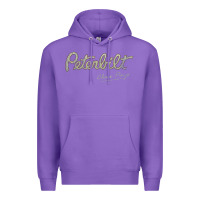 Purple peterbilt class pays   trucker quote Premium Hoodie - linhVisuals