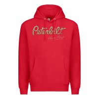 Red peterbilt class pays   trucker quote Premium Hoodie - linhVisuals