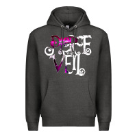 Charcoal Heather pierce the veil black Premium Hoodie - linhVisuals