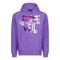 Purple pierce the veil black Premium Hoodie - linhVisuals