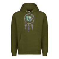 Army Green pierce the veil dreamcatcher [tw] Premium Hoodie - linhVisuals