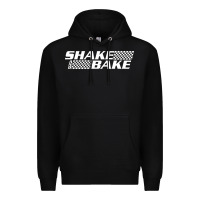 Black shake and bake Premium Hoodie - linhVisuals