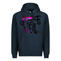 Navy pierce the veil twhite Premium Hoodie - linhVisuals