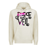 Oatmeal Heather pierce the veil twhite Premium Hoodie - linhVisuals
