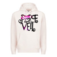 Pale Pink pierce the veil twhite Premium Hoodie - linhVisuals