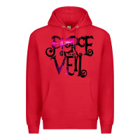 Red pierce the veil twhite Premium Hoodie - linhVisuals