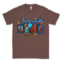 Chestnut American mama 4th of july Classic Tee - FaDigitalArtStudio