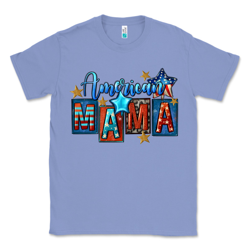 American Mama 4th Of July Classic Tee by FaDigitalArtStudio | Teevron