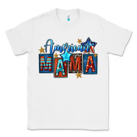 White American mama 4th of july Classic Tee - FaDigitalArtStudio