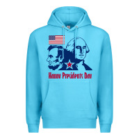 Ocean Blue presidents day Premium Hoodie - linhVisuals
