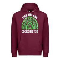 Burgundy shenanigans t  shirt shenanigans coordinator t  shirt Premium Hoodie - linhVisuals
