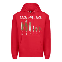Red size matters Premium Hoodie - linhVisuals