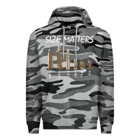 Slate Camo size matters Premium Hoodie - linhVisuals