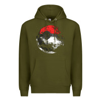 Army Green poked to death  [tb] Premium Hoodie - linhVisuals