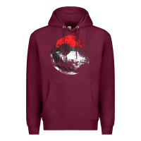 Burgundy poked to death  [tb] Premium Hoodie - linhVisuals