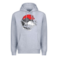 Heather Grey poked to death  [tb] Premium Hoodie - linhVisuals