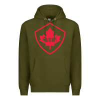 Army Green rugby canada Premium Hoodie - linhVisuals