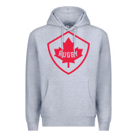Heather Grey rugby canada Premium Hoodie - linhVisuals