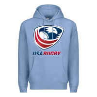Colony Blue usa rugby Premium Hoodie - linhVisuals