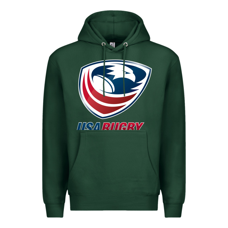 Usa Rugby Premium Hoodie by linhVisuals | Teevron